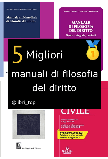 Migliori manuali di filosofia del diritto