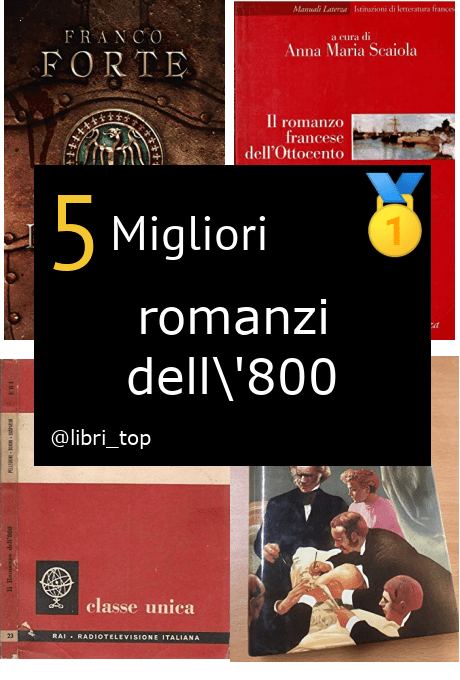 Migliori romanzi dell'800