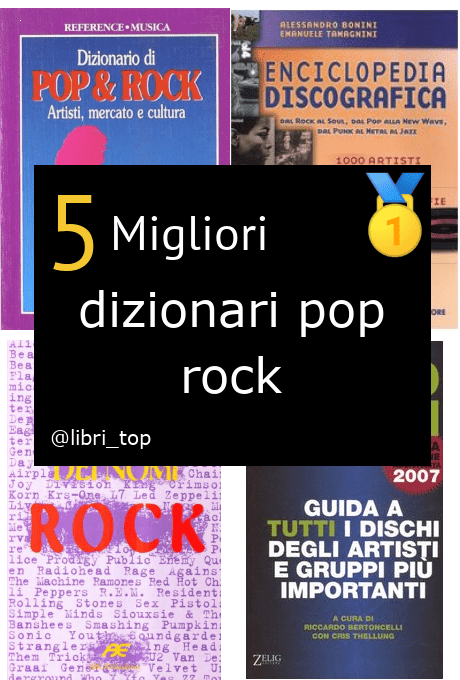 Migliori dizionari pop rock