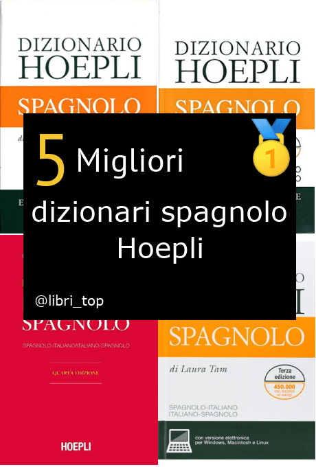 Migliori dizionari spagnolo Hoepli