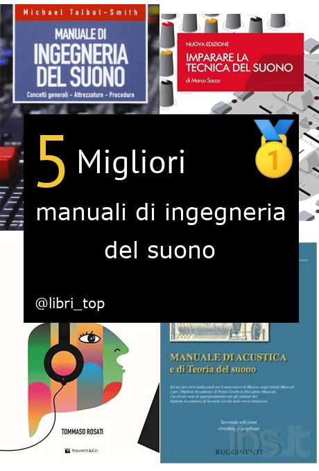 Migliori manuali di ingegneria del suono