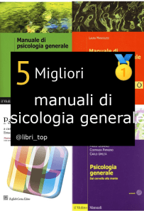 Migliori manuali di psicologia generale