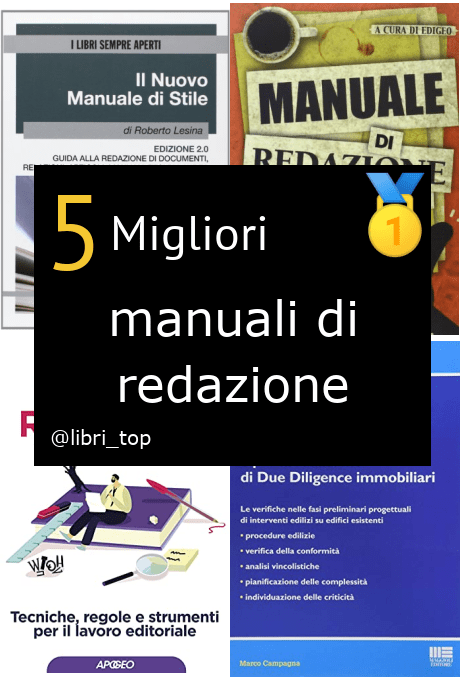 Migliori manuali di redazione