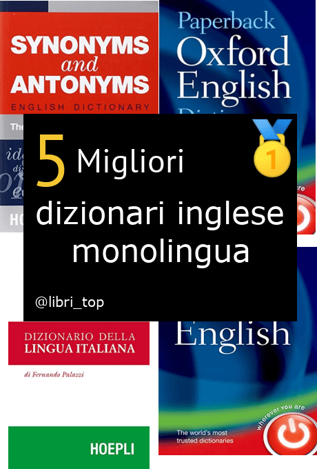 Migliori dizionari inglese monolingua