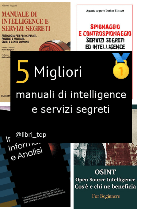 Migliori manuali di intelligence e servizi segreti