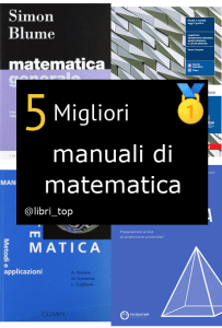 Migliori manuali di matematica