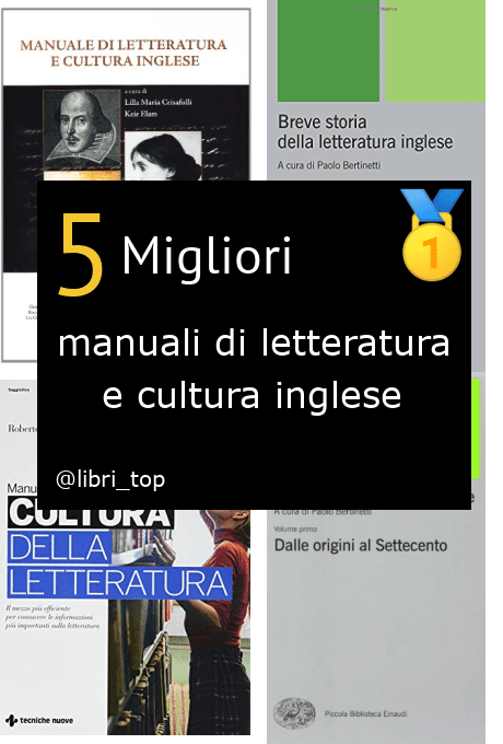 Migliori manuali di letteratura e cultura inglese