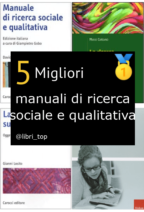 Migliori manuali di ricerca sociale e qualitativa