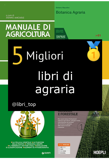 Migliori libri di agraria