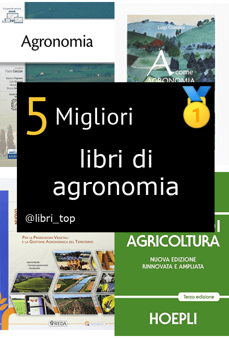 Migliori libri di agronomia