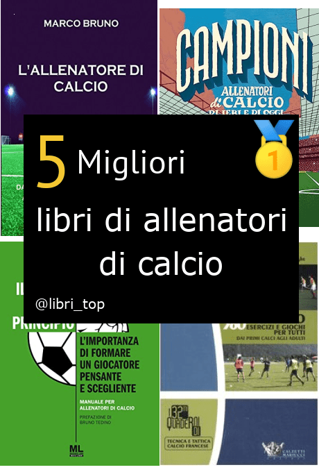 Migliori libri di allenatori di calcio