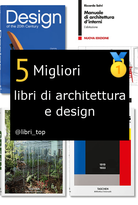 Migliori libri di architettura e design