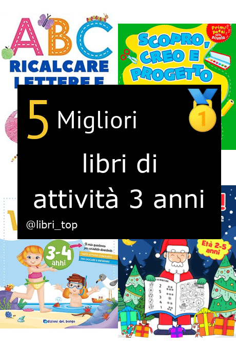 Migliori libri di attività 3 anni