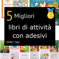 Migliori libri di attività con adesivi