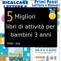 Migliori libri di attività per bambini 3 anni