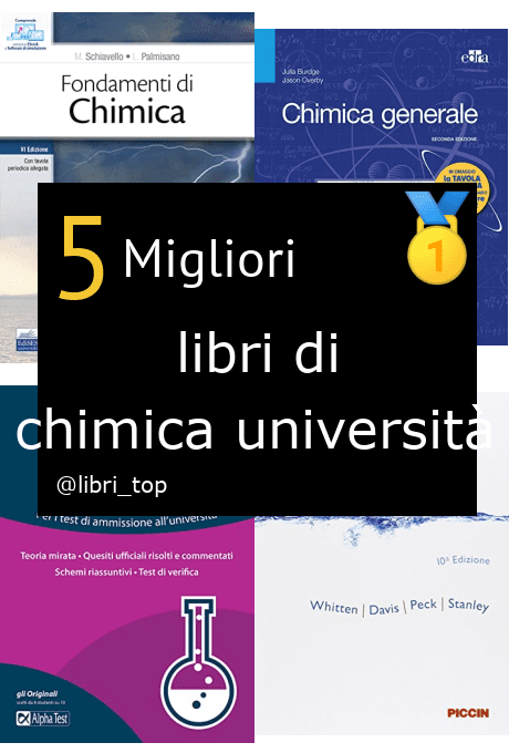 Migliori libri di chimica università 