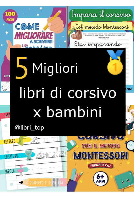 Migliori libri di corsivo x bambini