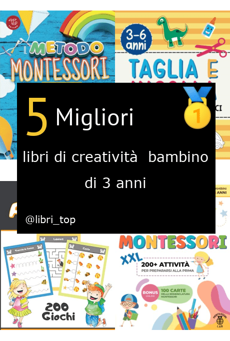 Migliori libri di creatività  bambino di 3 anni