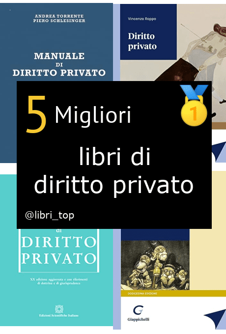 Migliori libri di diritto privato