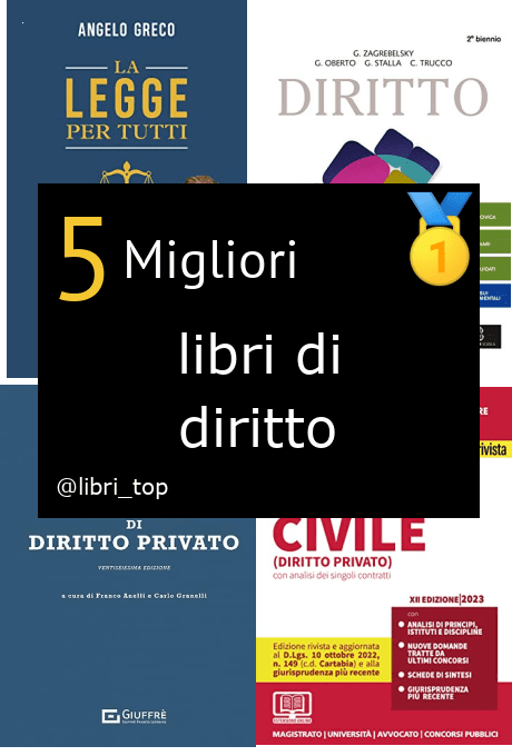 Migliori libri di diritto