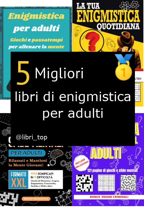 Migliori libri di enigmistica per adulti