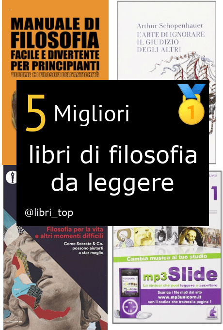 Migliori libri di filosofia da leggere