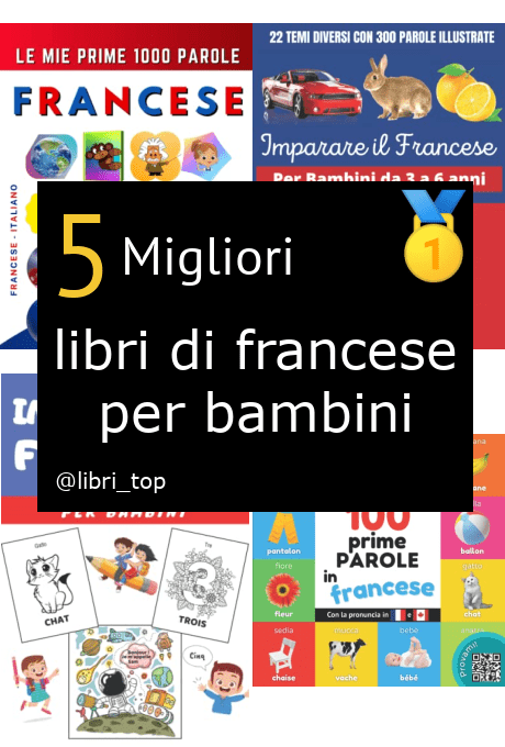 Migliori libri di francese per bambini【Classifica 2024】