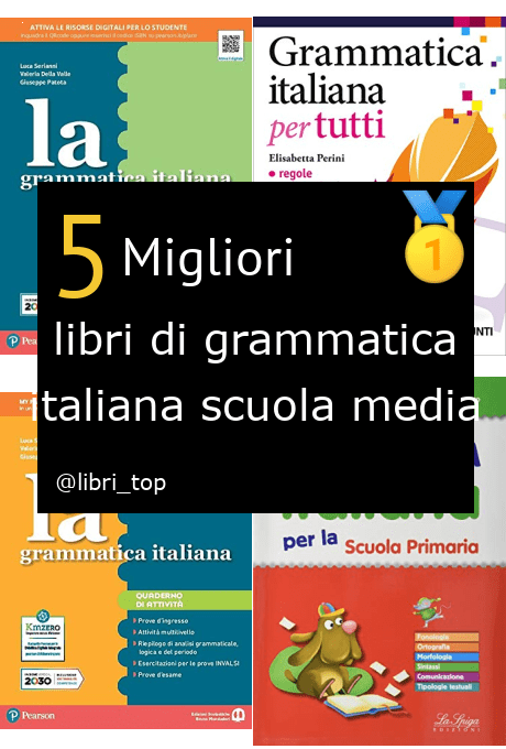 Migliori libri di grammatica italiana scuola media