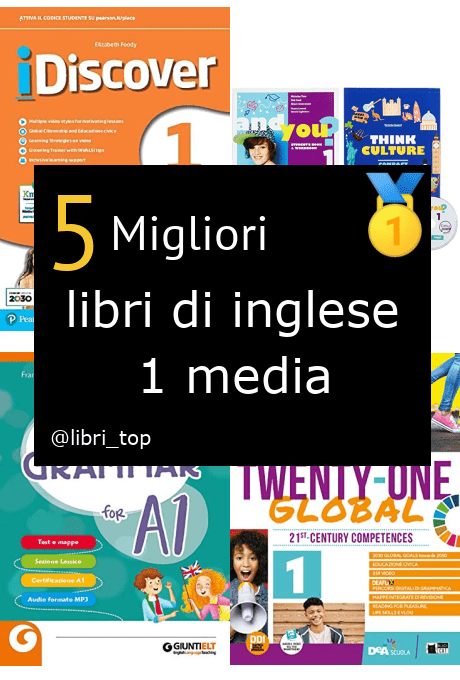 Migliori libri di inglese 1 media