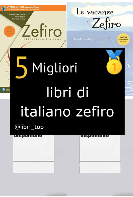 Migliori libri di italiano zefiro