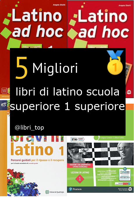 Migliori libri di latino scuola superiore 1 superiore