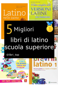 Migliori libri di latino scuola superiore