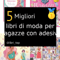 Migliori libri di moda per ragazze con adesivi