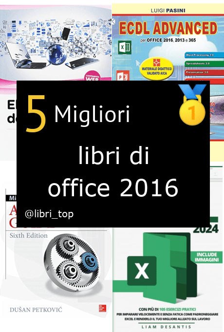 Migliori libri di office 2016