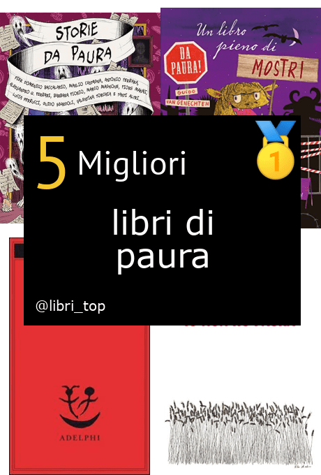 Migliori libri di paura