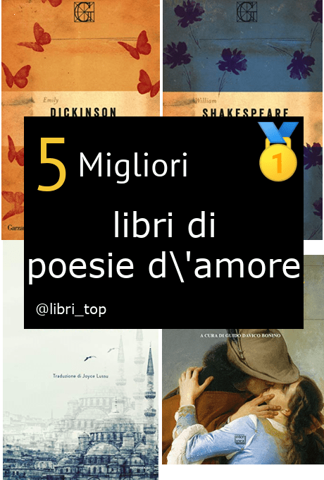 Migliori libri di poesie d'amore