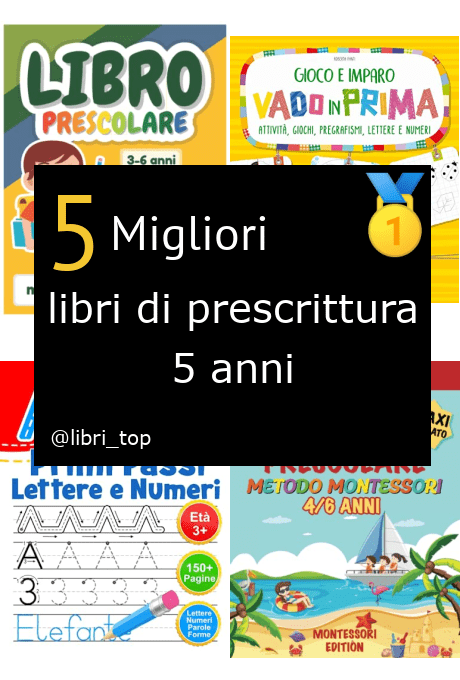 Migliori libri di prescrittura 5 anni