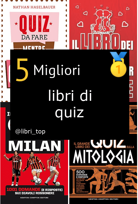 Migliori libri di quiz【Classifica 2024】