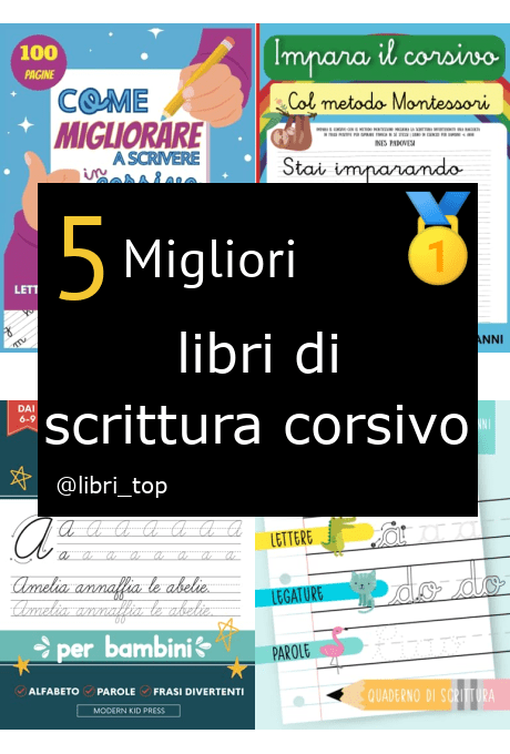 Migliori libri di scrittura corsivo