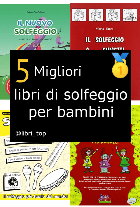 Migliori libri di solfeggio per bambini