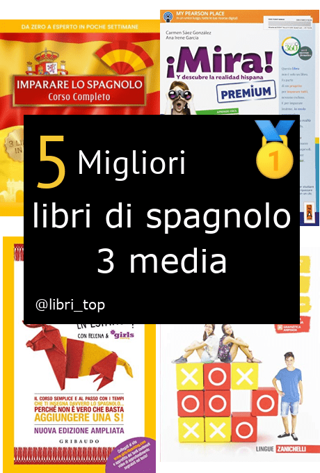 Migliori libri di spagnolo 3 media