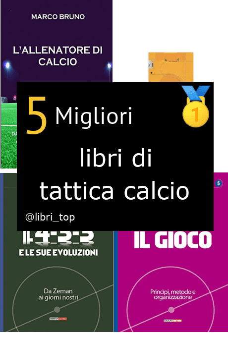 Migliori libri di tattica calcio