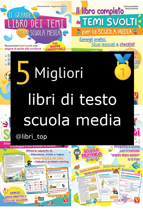 Migliori libri di testo scuola media