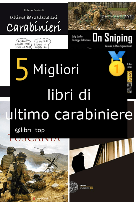 Migliori libri di ultimo carabiniere