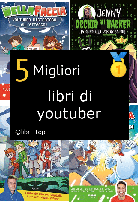 Migliori libri di youtuber