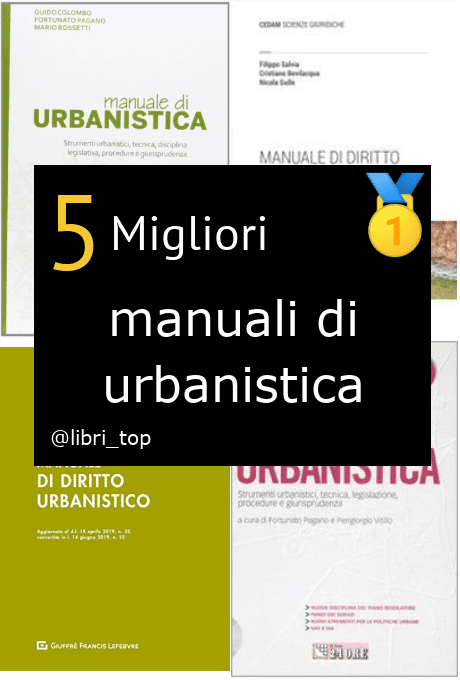 Migliori manuali di urbanistica