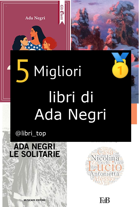 Migliori libri di Ada Negri