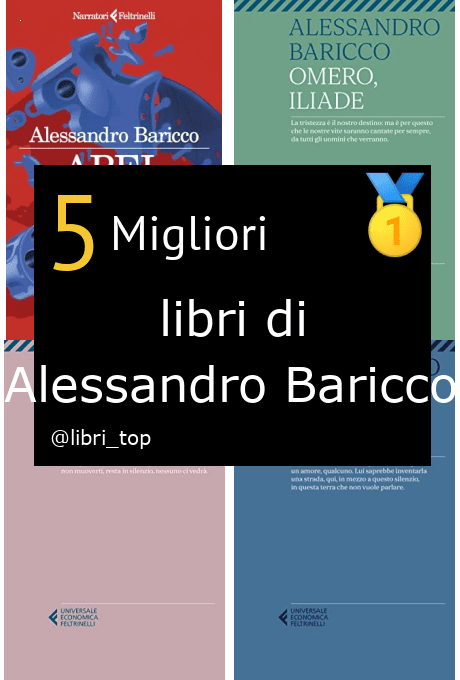 Migliori libri di Alessandro Baricco