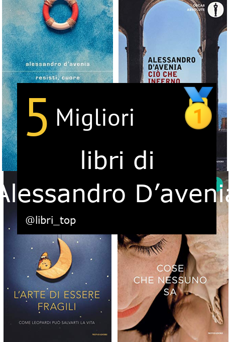 Migliori libri di Alessandro D’avenia