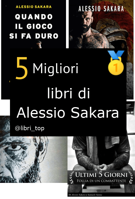 Migliori libri di Alessio Sakara